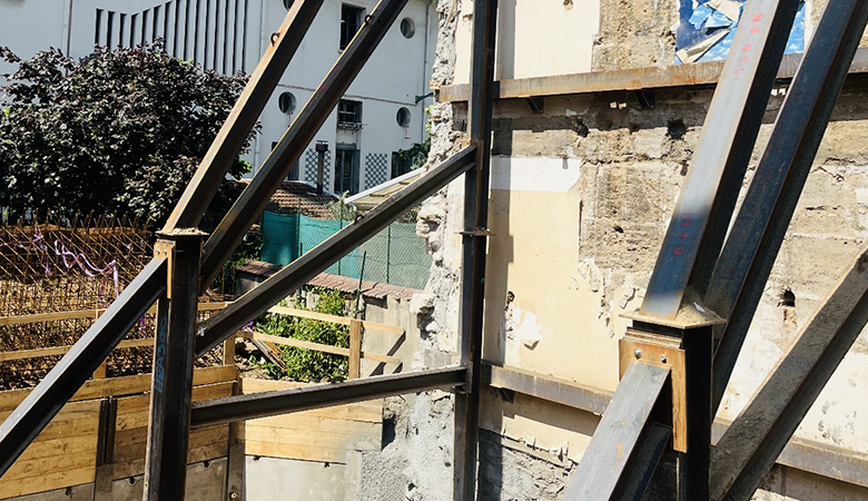 Confortement métallique / butons Confortement métallique / butons